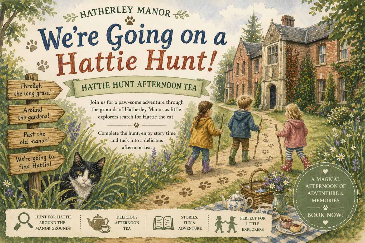 Were going on a Hattie Hunt